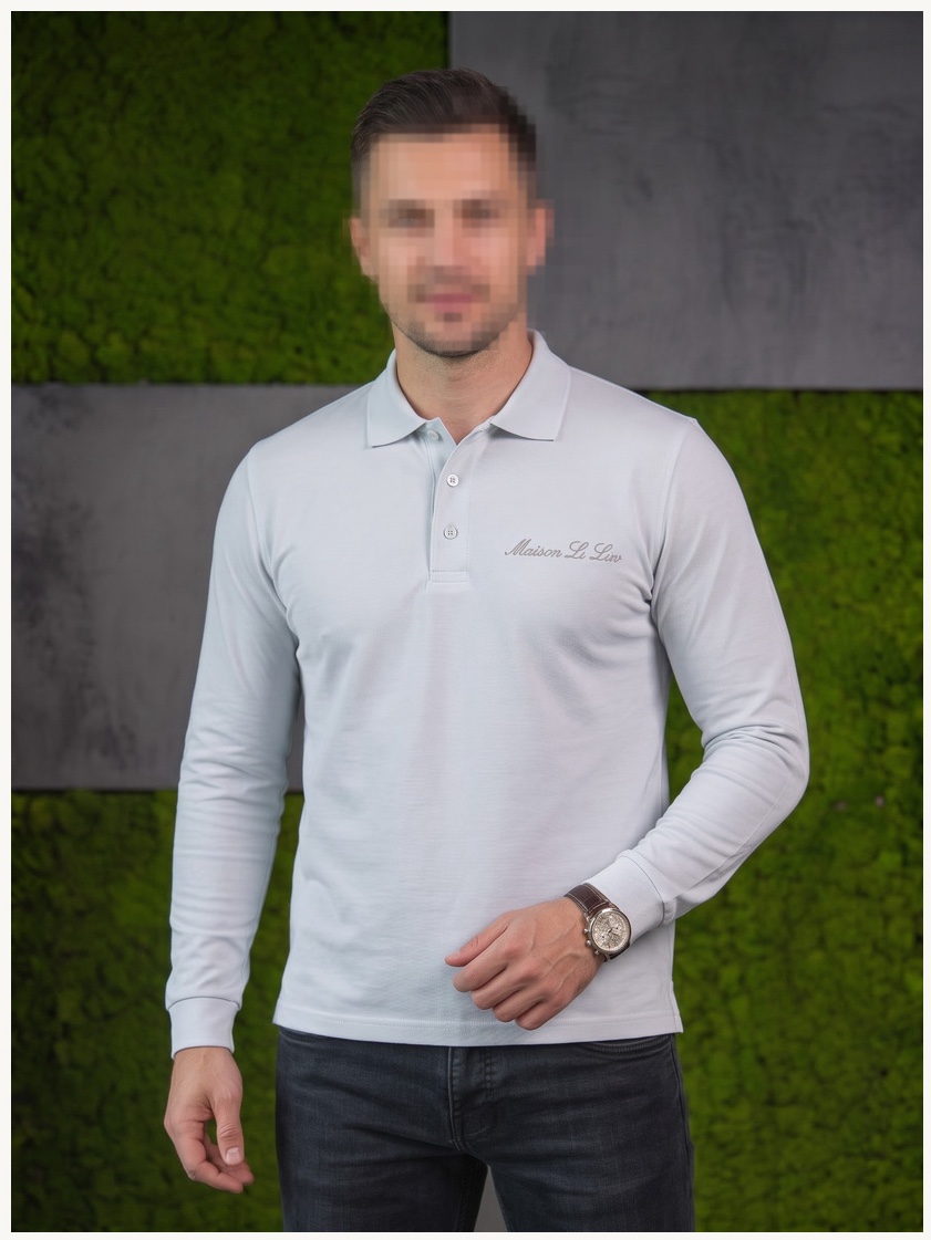 Mist Long Sleeve Polo