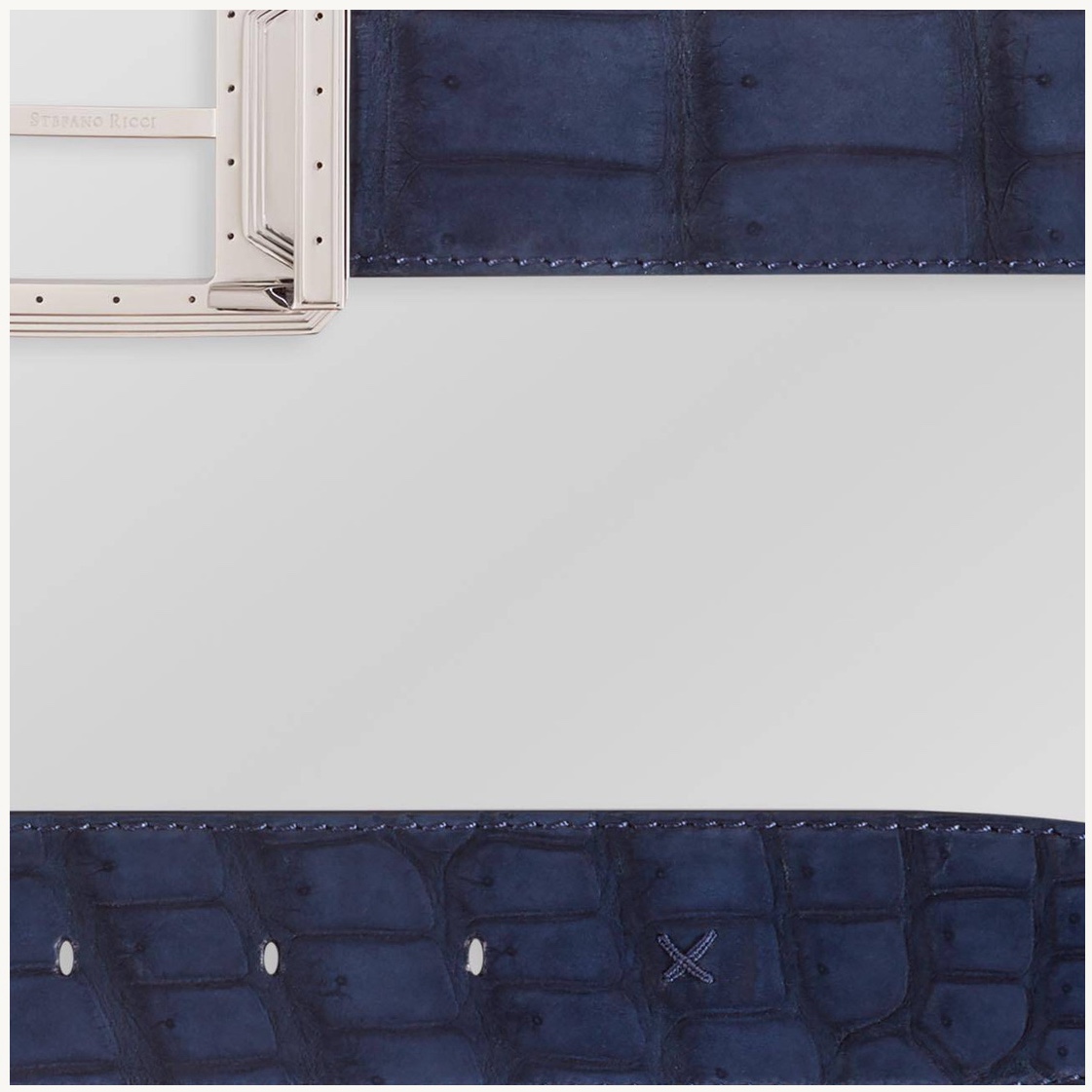 Navy Nubuck Belt