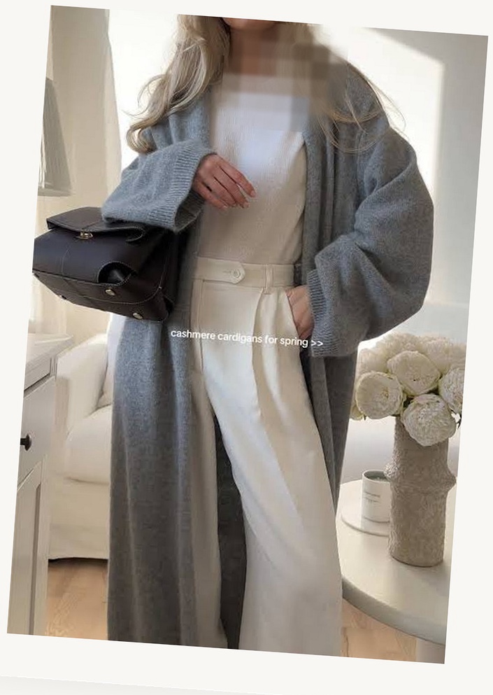 Mist Long Cardigan
