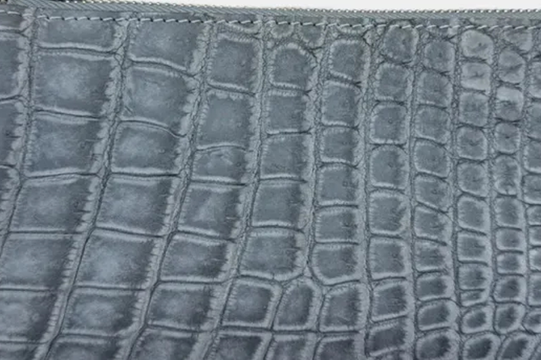 Slate Nubuck Clutch