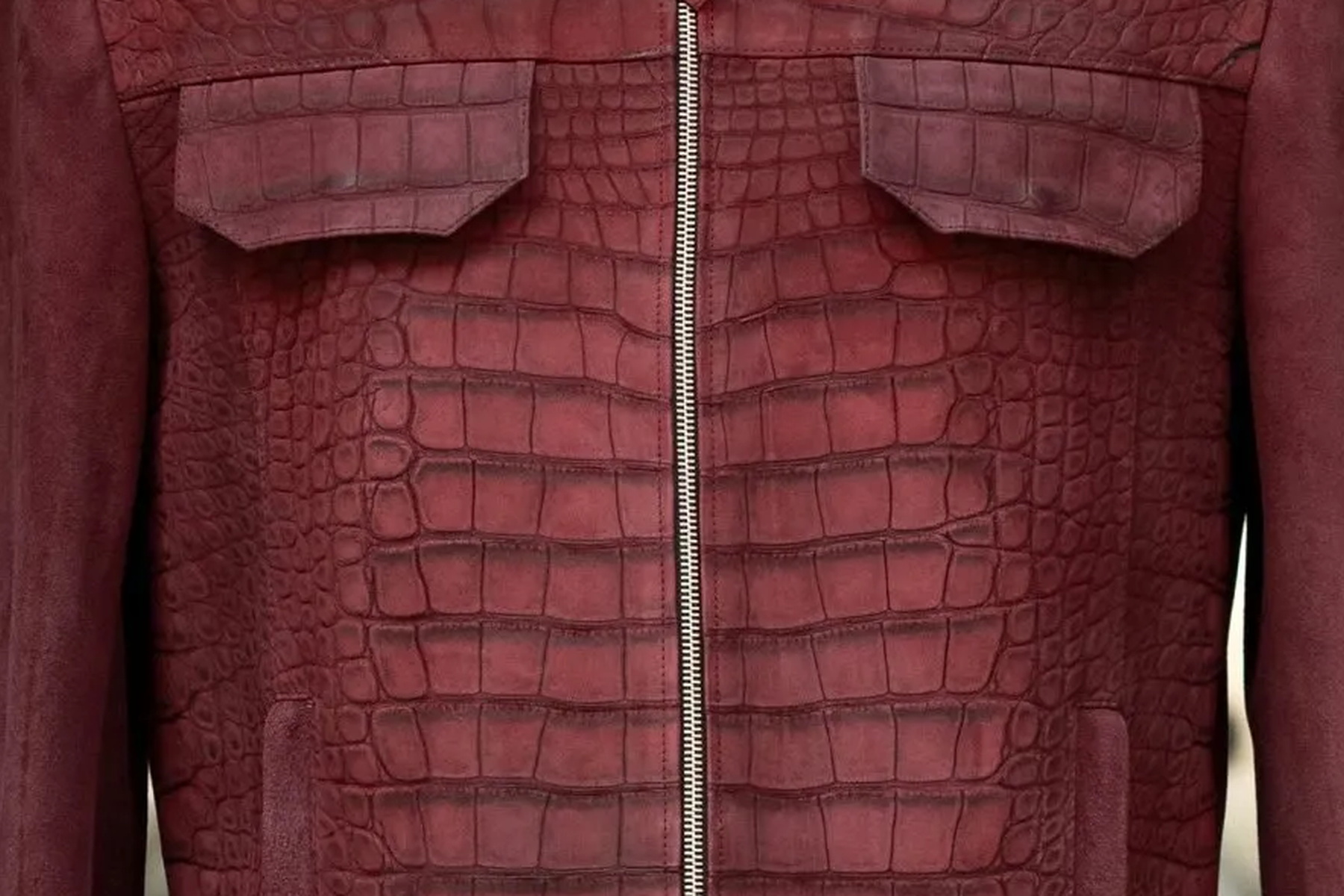 Bordeaux Nubuck Jacket