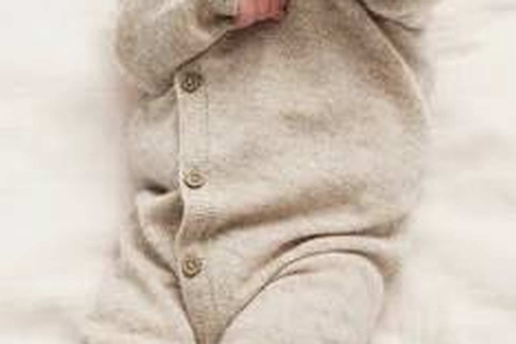 Sand Wool Onesie