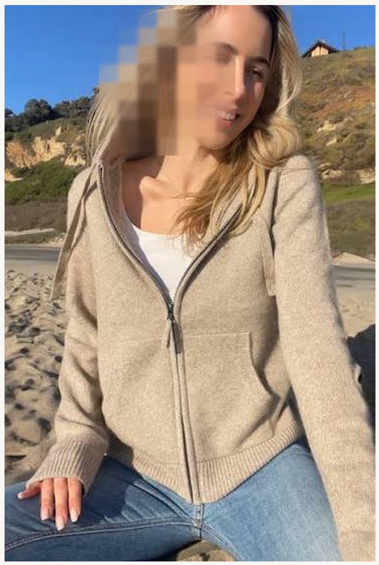 Sand Zip Hoodie